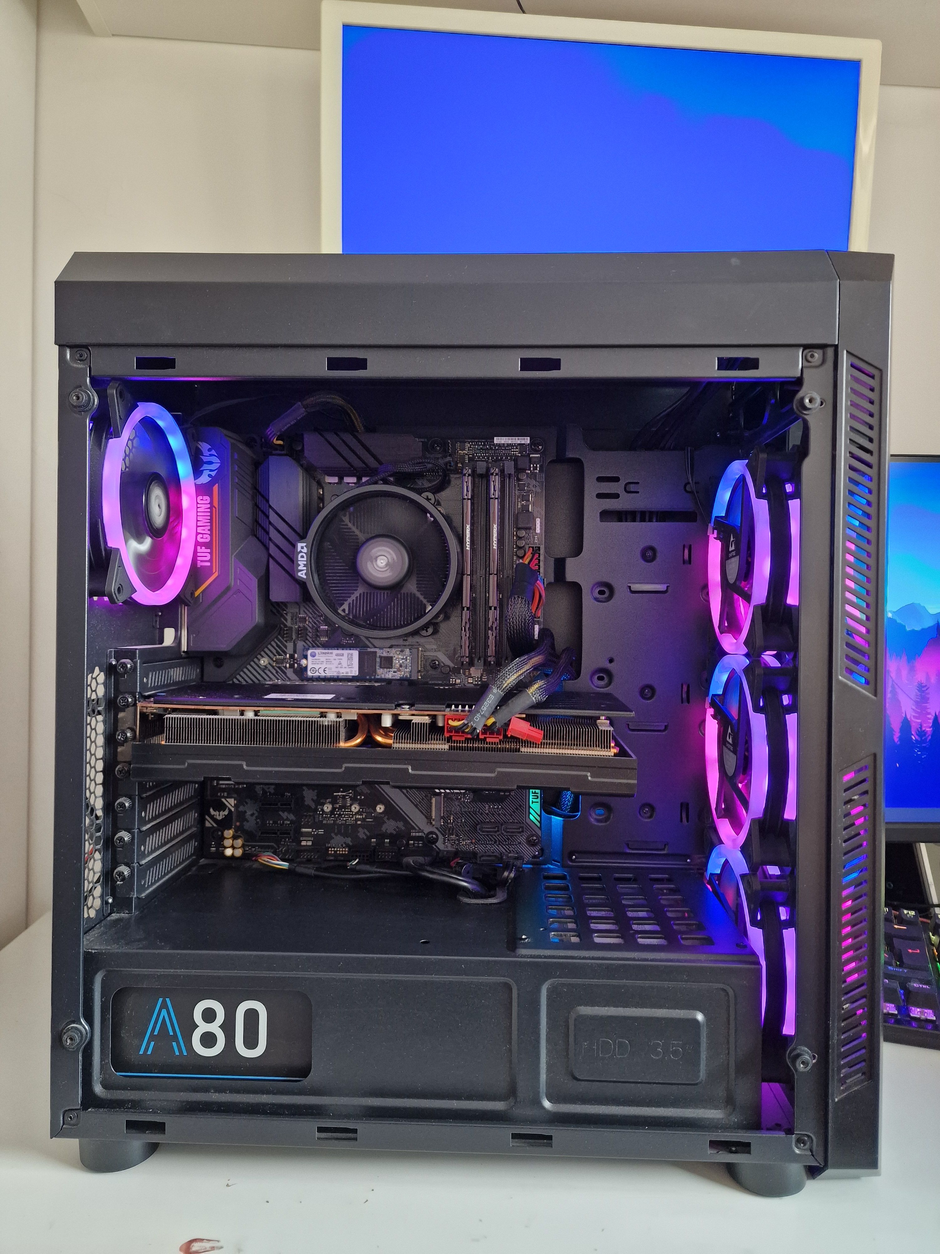 TUF PC Ryzen 5 3600 / RX 5700 XT / 16GB DDR4 Fury / 512 NVMe